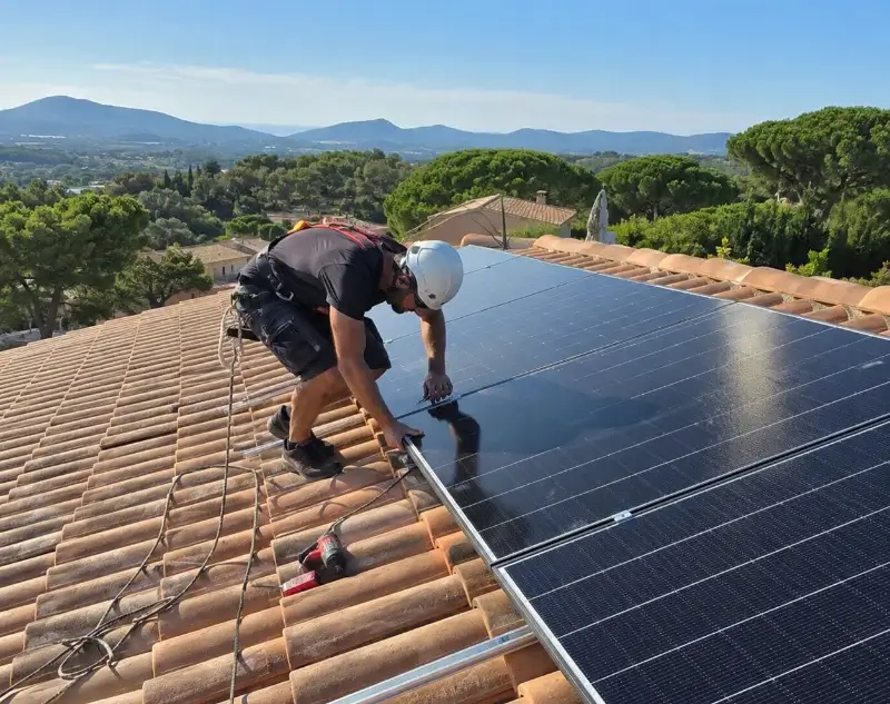 Installateur panneaux solaires Cazevieille — pose photovoltaïque sur toiture